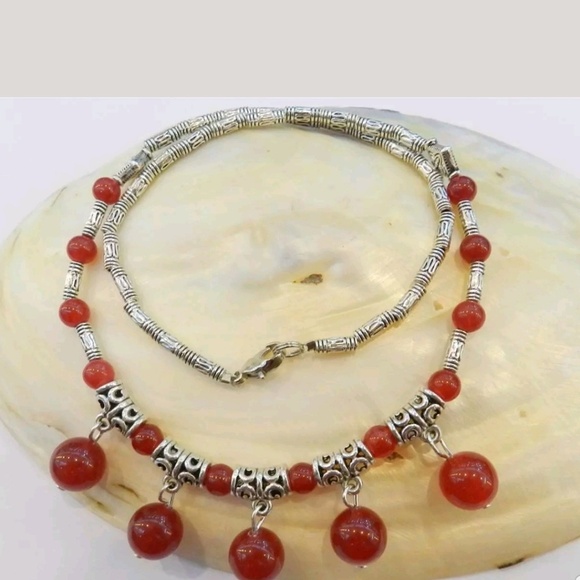 Tibet style red beads Necklace - Picture 1 of 2